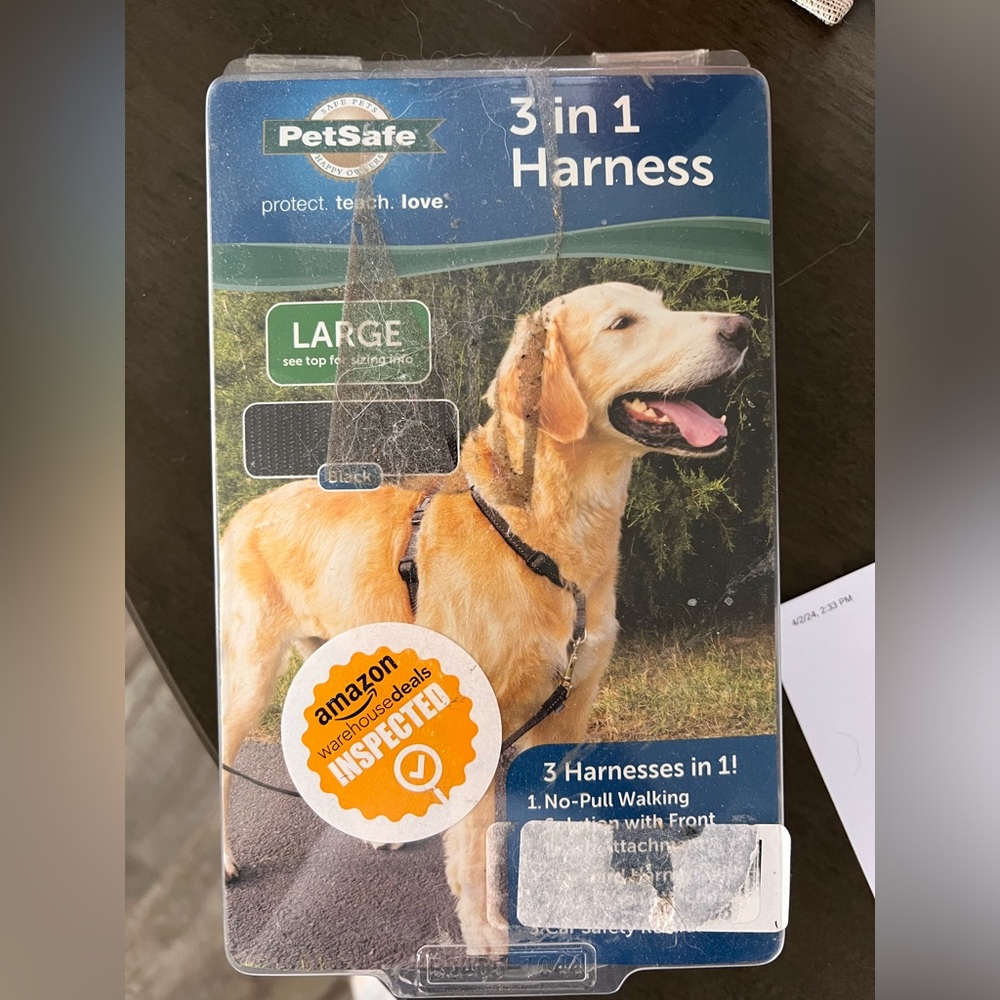 Pet safe 3 in 1 harness